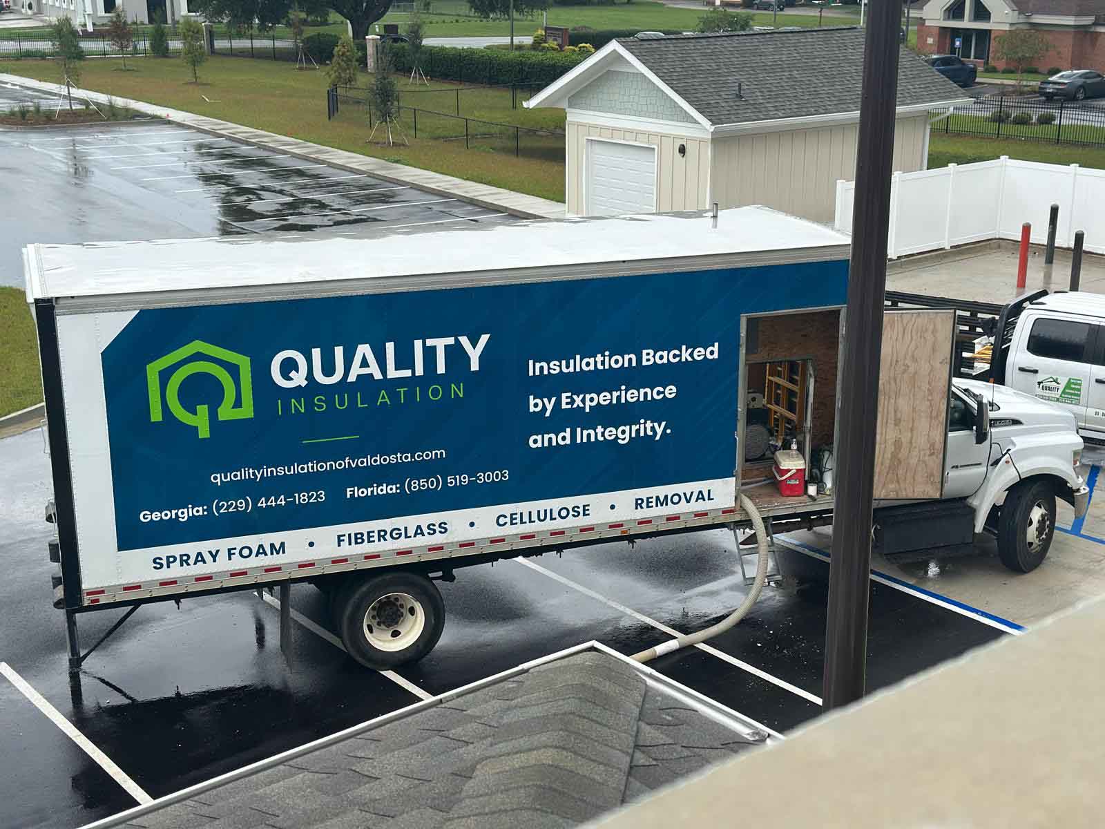Quality Insulation Of Valdosta Work Truck